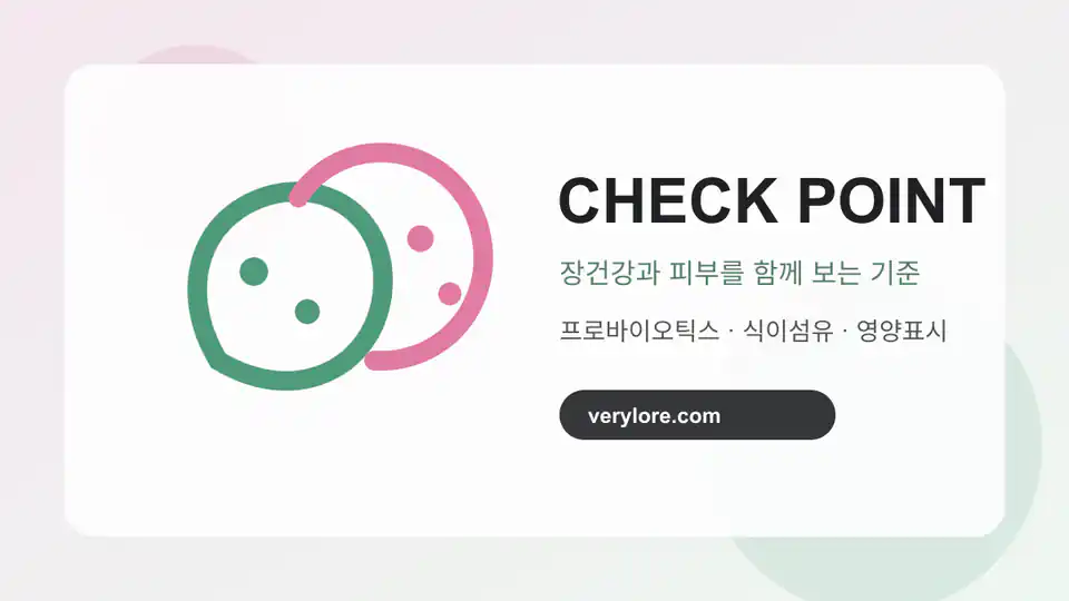 뷰티균 장건강 피부 기준 이미지