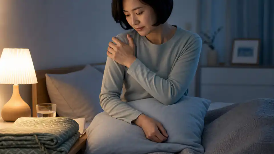 night shoulder pain rotator frozen