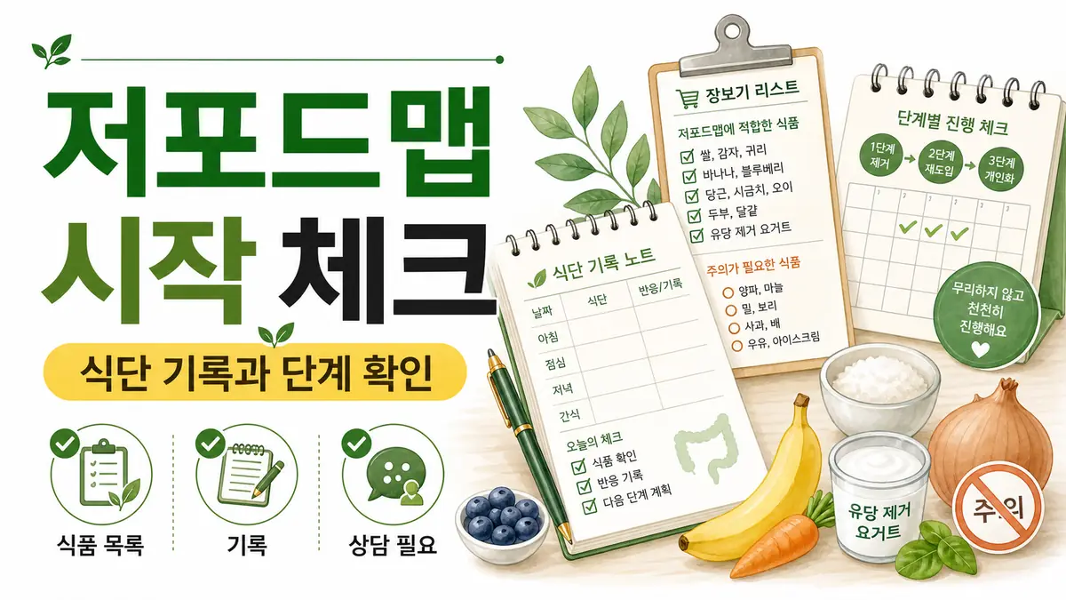 저포드맵 시작 체크 대표 이미지