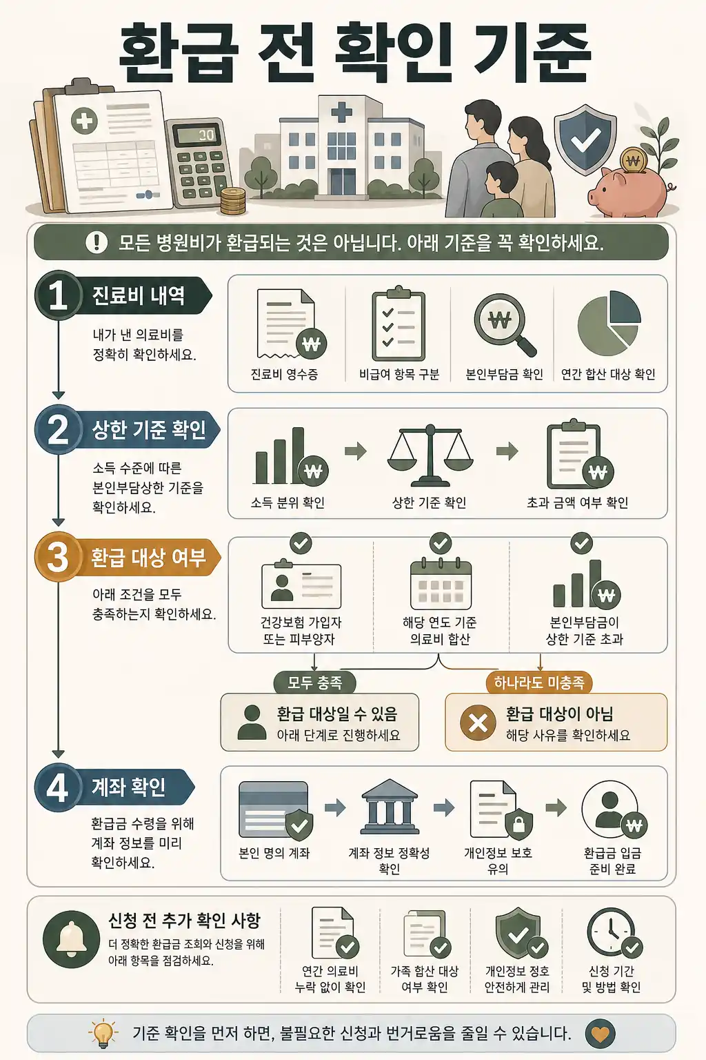 본인부담상한제 환급금 조회, 병원비 돌려받기 전 확인할 기준 2 본인부담상한제 환급 전 확인 기준 인라인 이미지