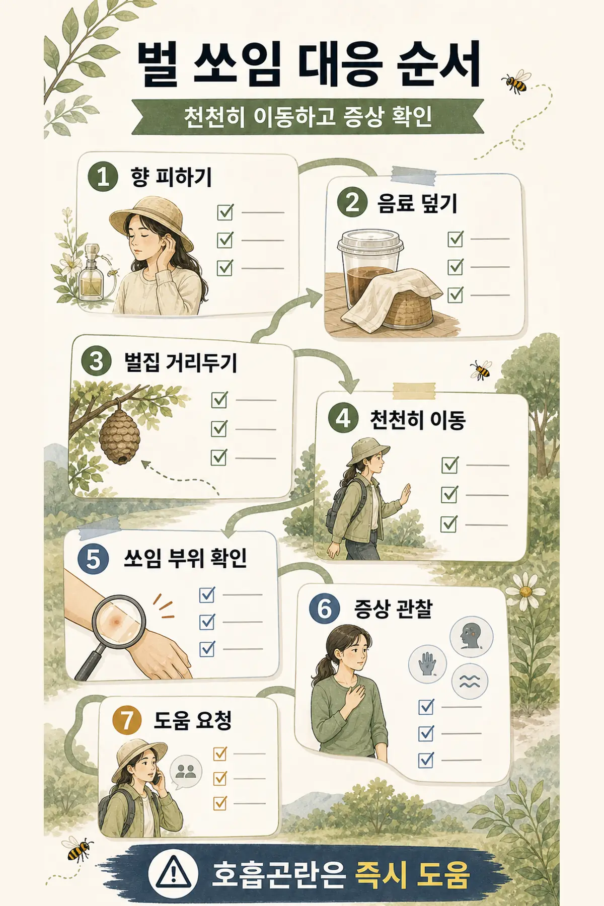 벌안쏘이는법 7가지와 벌쏘였을때 응급대처 실전팁 2 벌안쏘이는법 7가지와 벌쏘였을때 응급대처 실전팁 인라인 이미지
