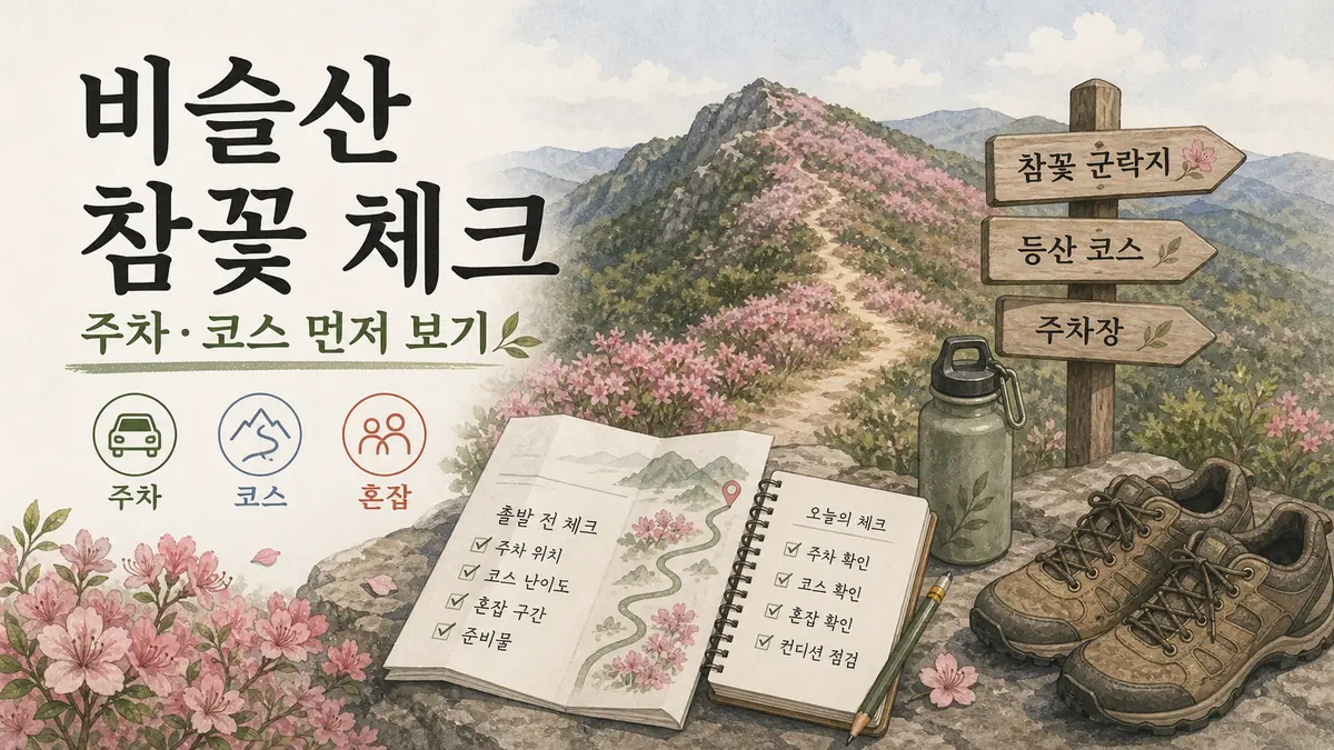 비슬산 참꽃 군락지 가는 법과 등산코스·주차장 총정리 대표 이미지