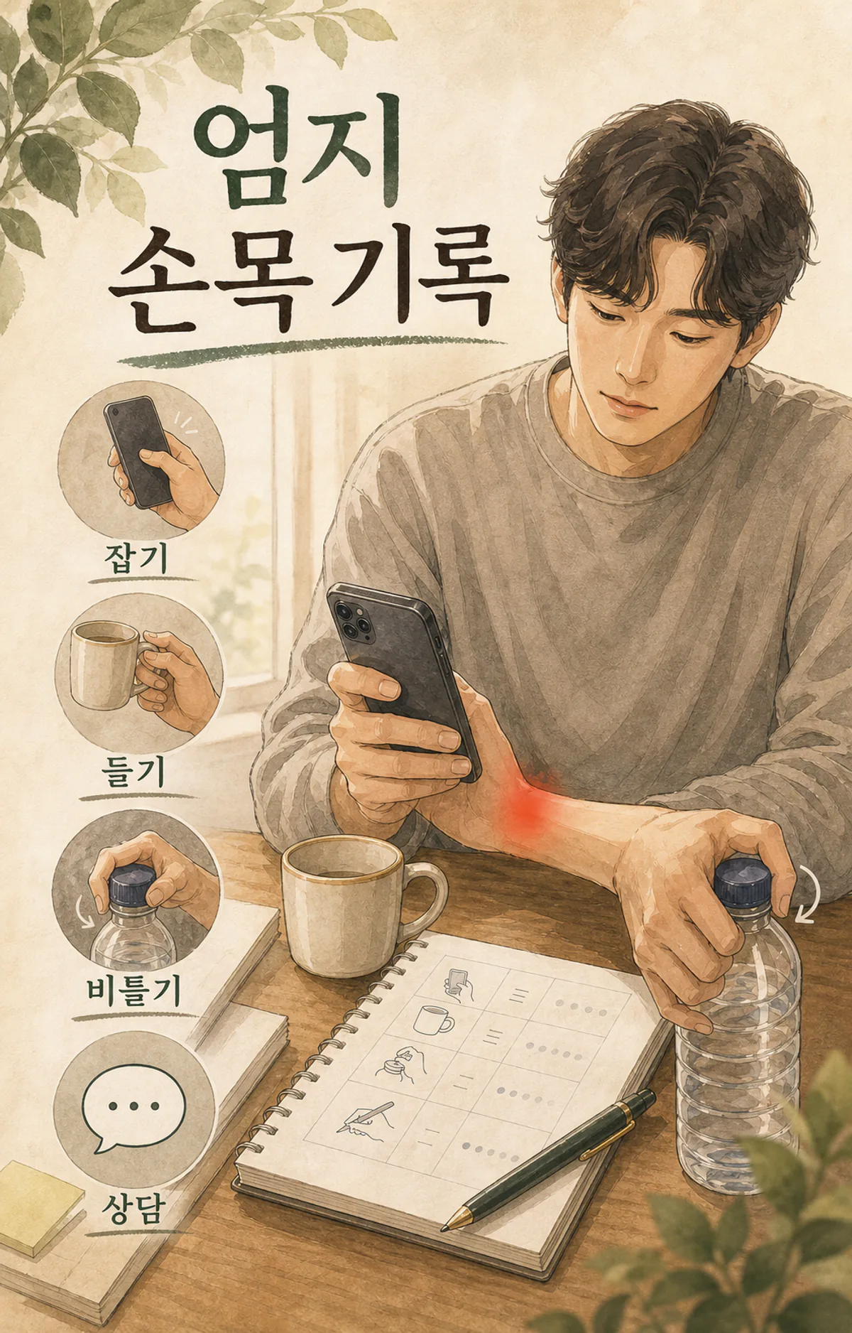 드퀘르벵 건초염, 엄지 손목 통증이 반복될 때 놓치기 쉬운 장면들 2 드퀘르벵 건초염, 엄지 손목 통증이 반복될 때 놓치기 쉬운 장면들 인라인 이미지
