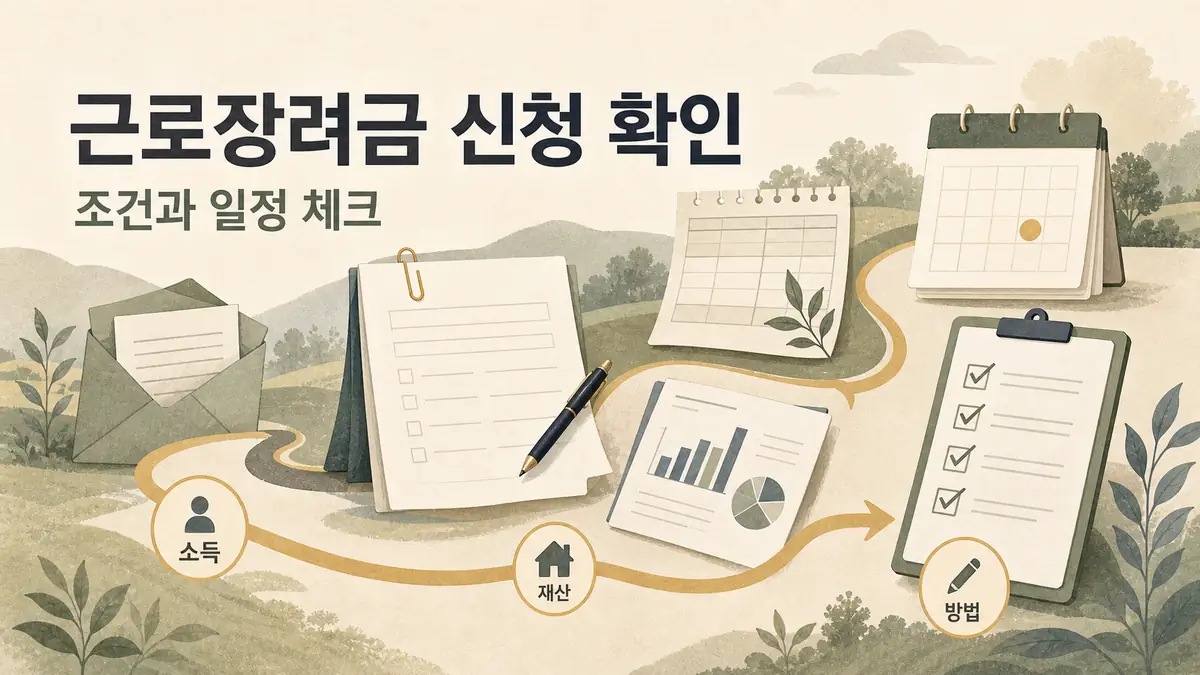 2025년 근로장려금 9월 반기신청 미신청자 마지막 기회 대표 이미지