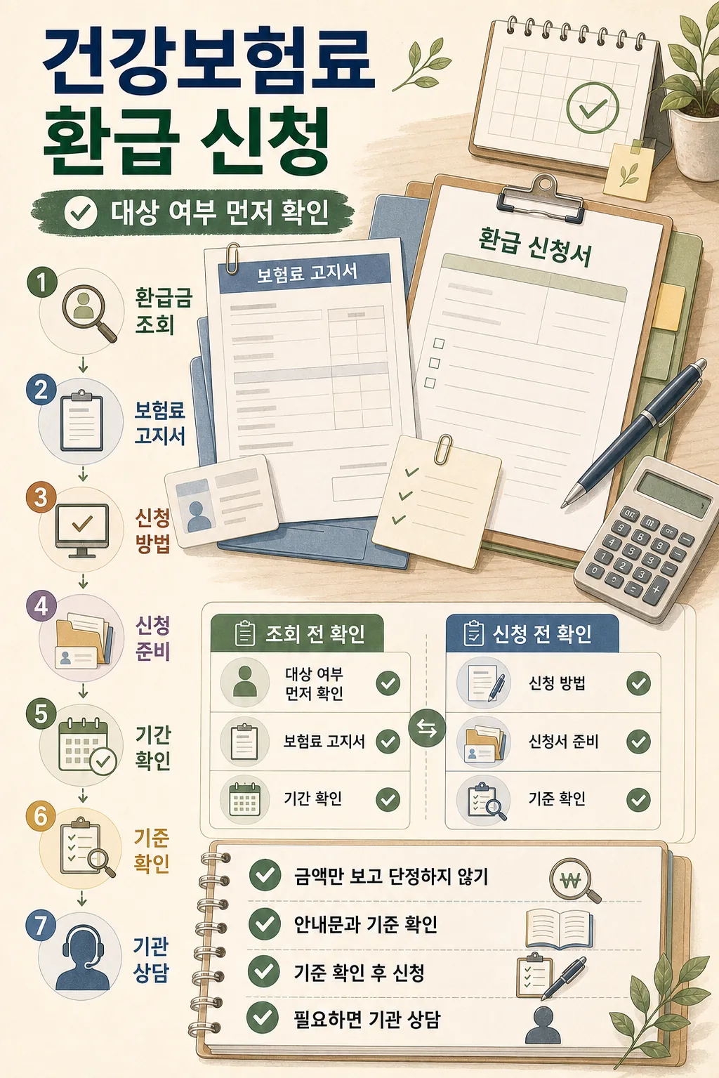 건강보험료 환급금 조회 신청 방법 인라인 이미지