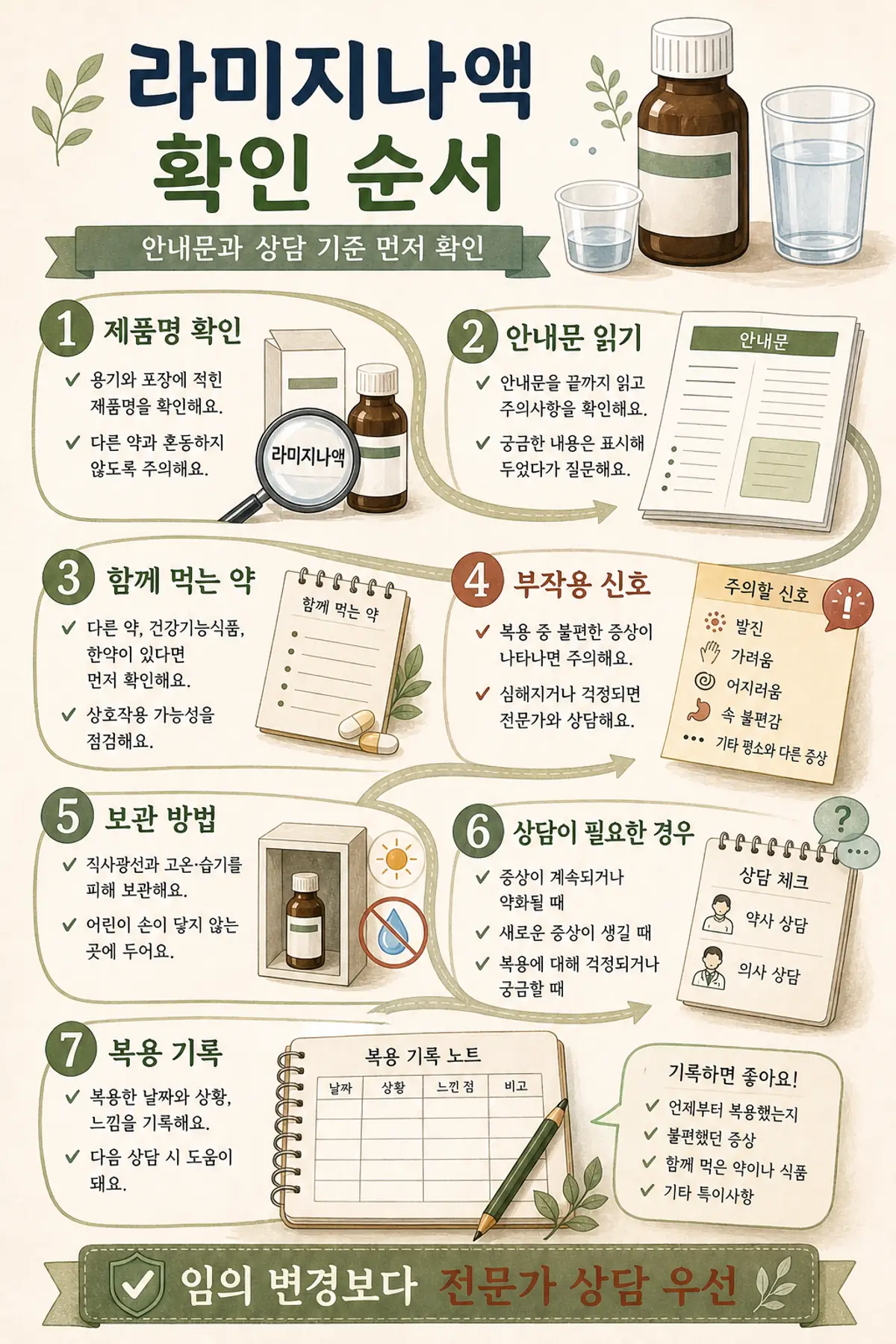 라미지나액 복용법과 부작용 완벽정리 ?? ?? ???