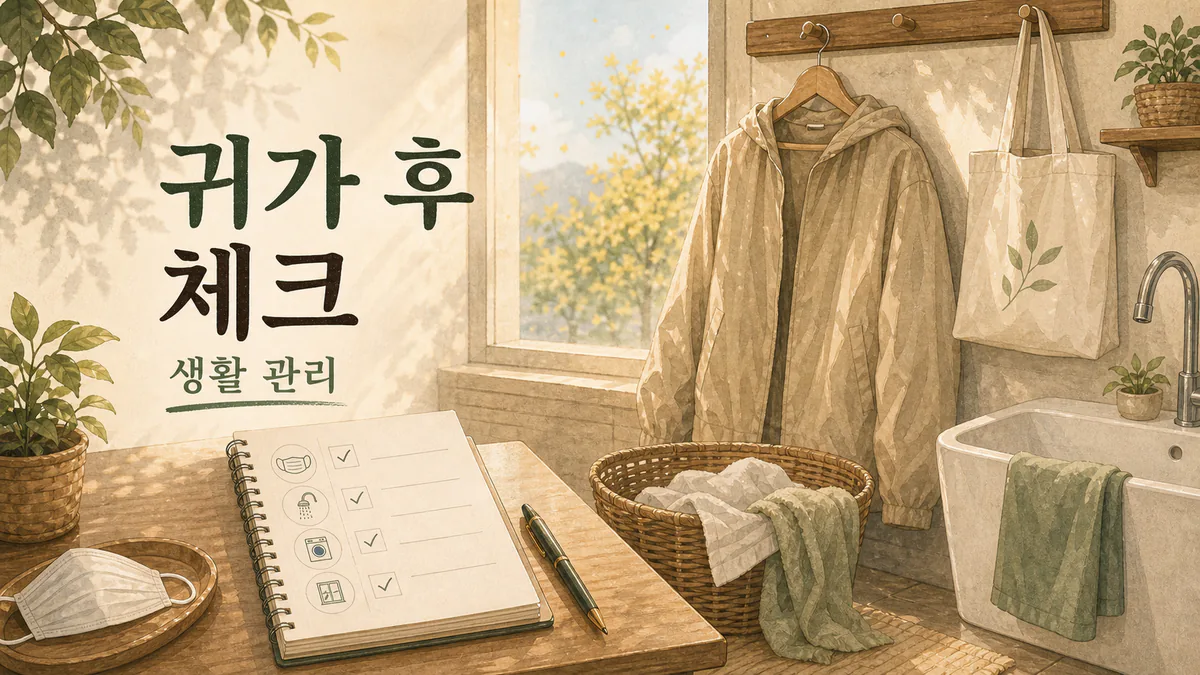 꽃가루 알레르기에 좋은 습관, 음식보다 먼저 볼 생활 관리 기준 대표 이미지