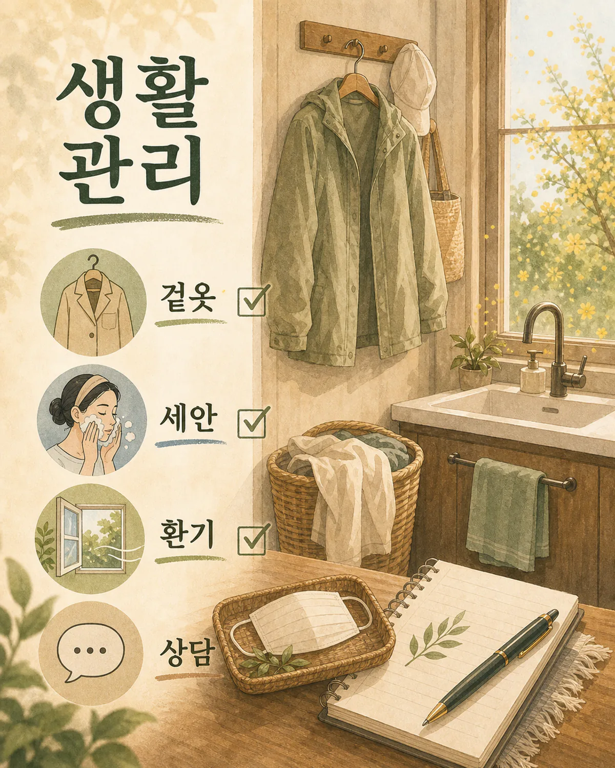 꽃가루 알레르기에 좋은 습관, 음식보다 먼저 볼 생활 관리 기준 2 꽃가루 알레르기에 좋은 습관, 음식보다 먼저 볼 생활 관리 기준 인라인 이미지