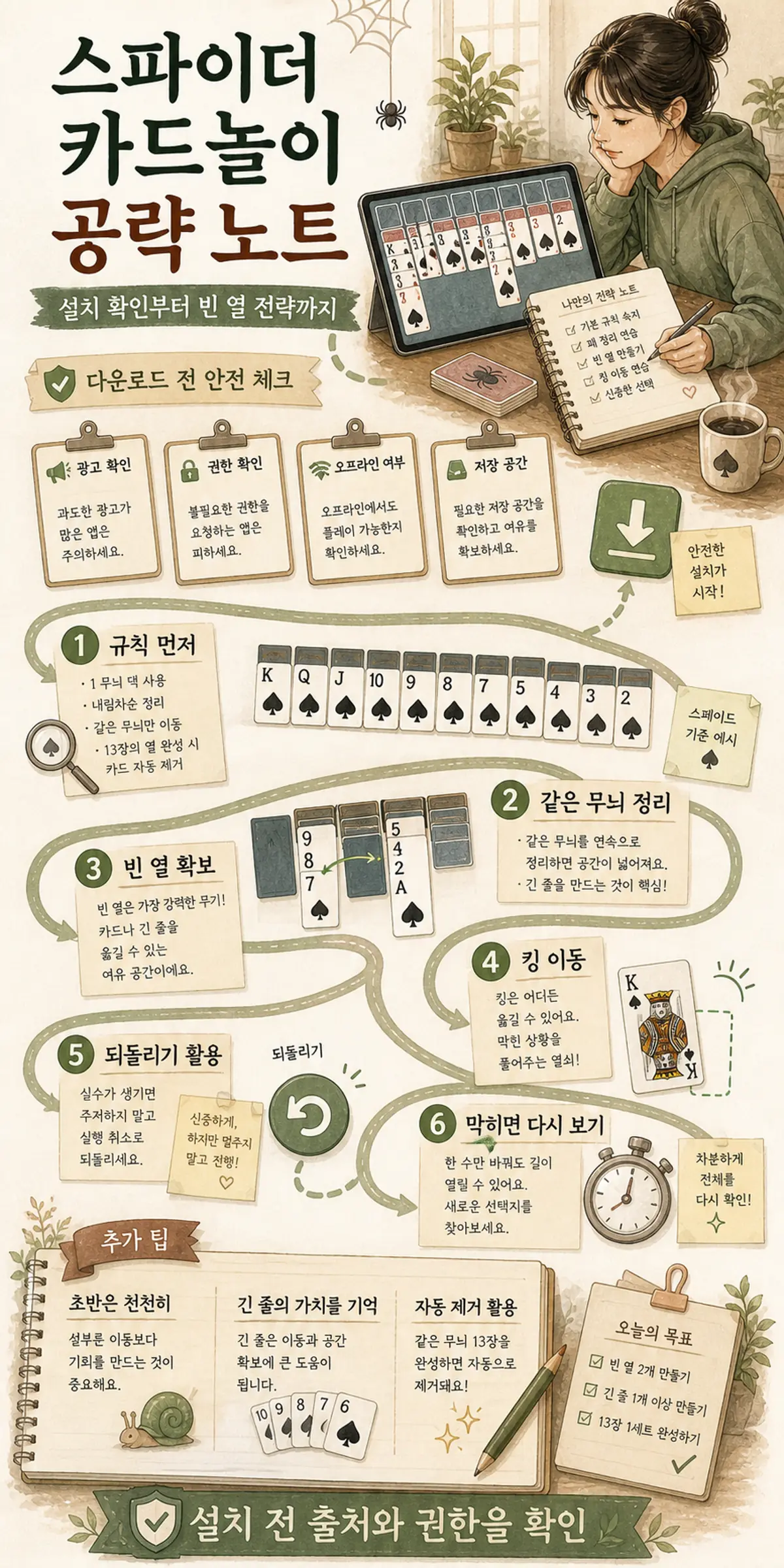 스파이더 카드놀이 다운로드 및 공략법 2 스파이더 카드놀이 다운로드 및 공략법 ?? ?? ???