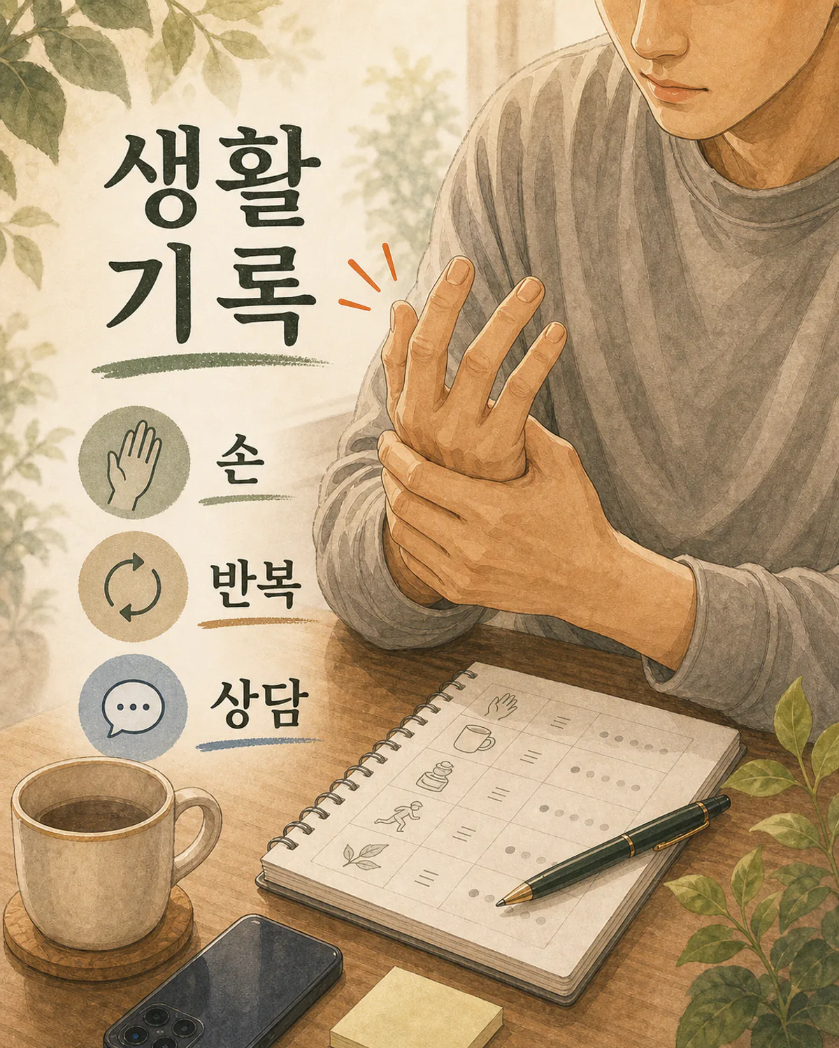 방아쇠수지증후군, 손가락이 딸깍 걸릴 때 생활 패턴에서 먼저 볼 신호 2 방아쇠수지증후군, 손가락이 딸깍 걸릴 때 생활 패턴에서 먼저 볼 신호 인라인 이미지
